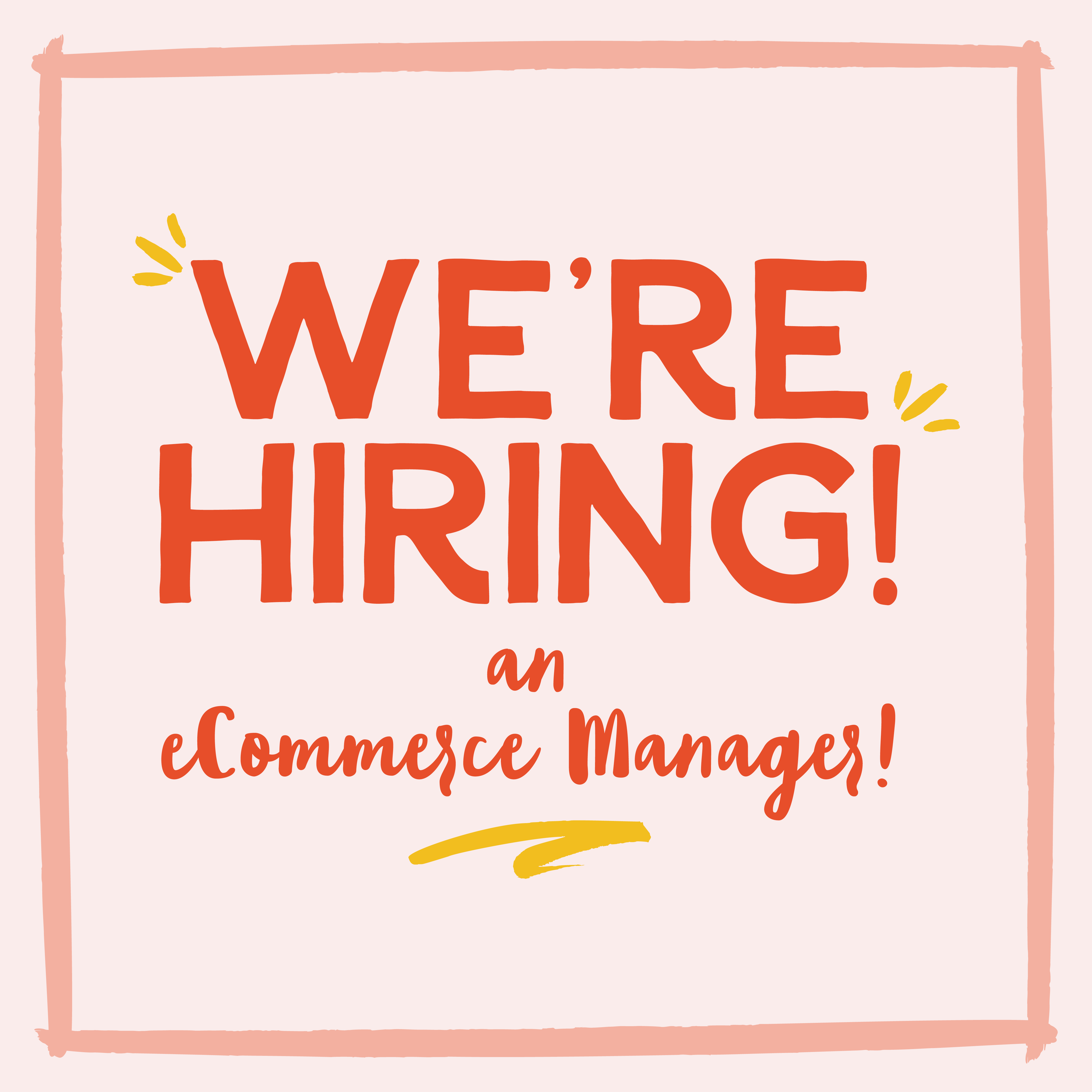 We’re Hiring an eCommerce Manager – Dover, NH